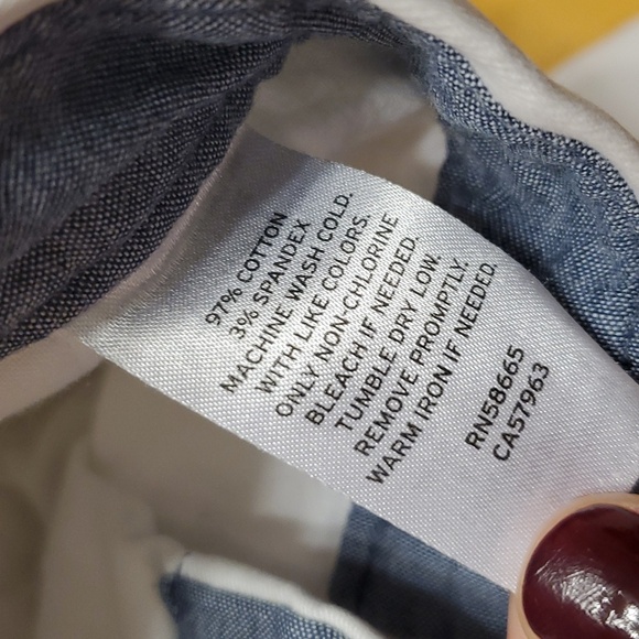 14th &Union Men's slim fit white pants - 30Wx32L- good used condition- SFH - Picture 3 of 11